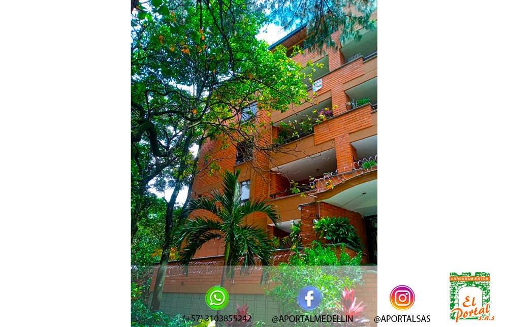 Apartamento en ROBLEDO 
